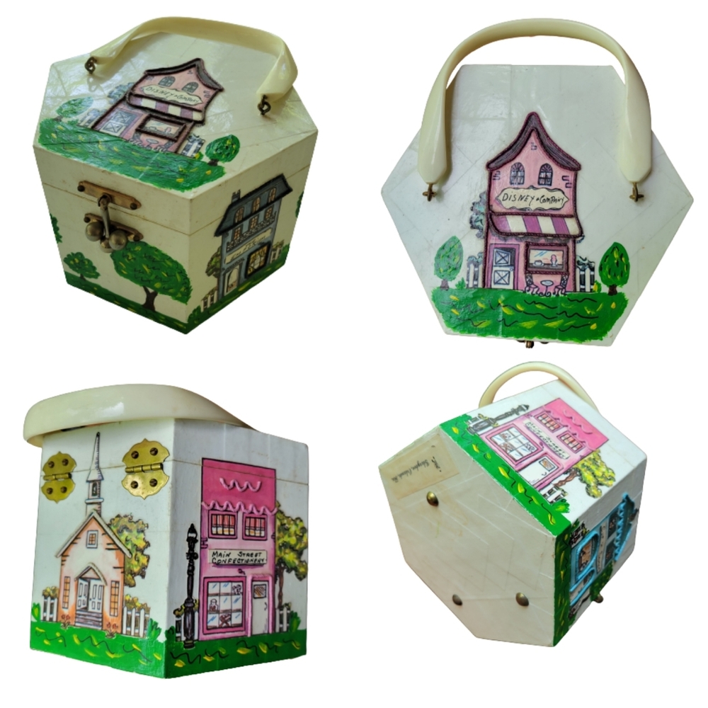 Polynesian Princess Walt Disney Productions Box Purse by Glorybee.